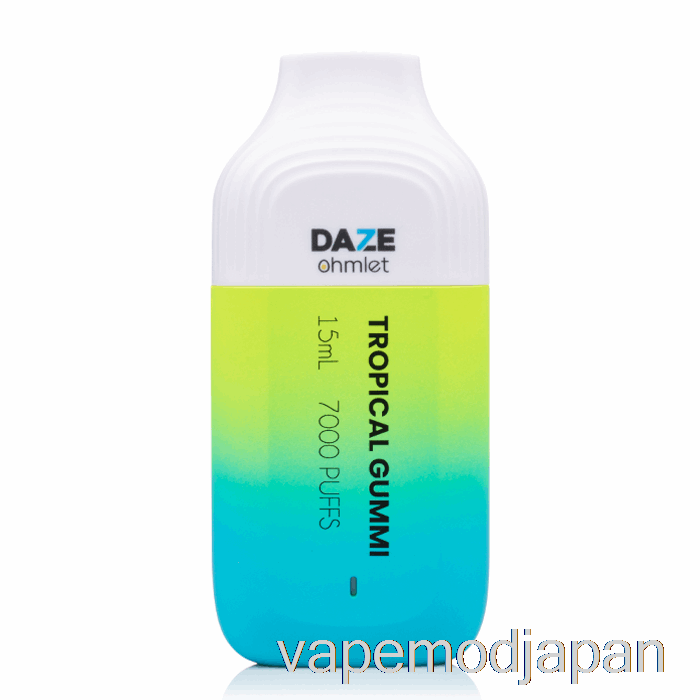 Vape Mod 7 Daze Ohmlet 7000 使い捨てトロピカルグミ